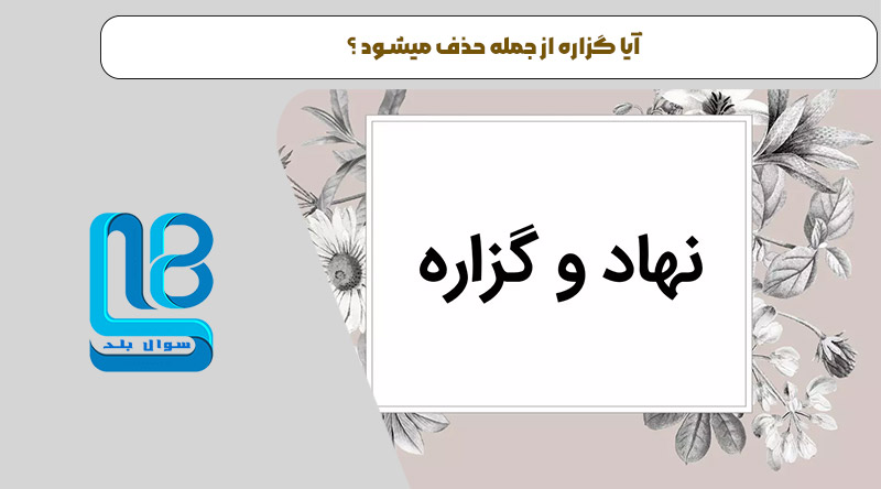 آیا گزاره از جمله حذف میشود ؟